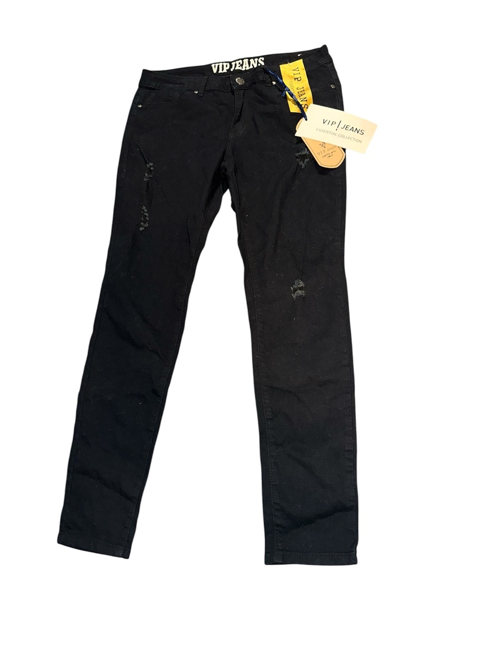 NWT VIP Black Skinny Jeans with Branded Waistband